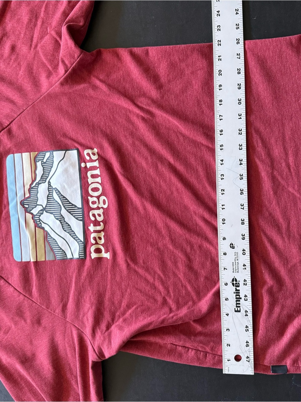 Men’s Patagonia Long-Sleeve Crew Neck - Maroon